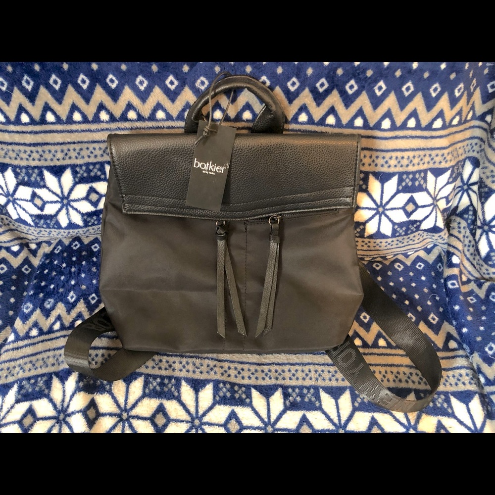 💲SOLD 💲Botkier NY Mini Trigger Backpack Black